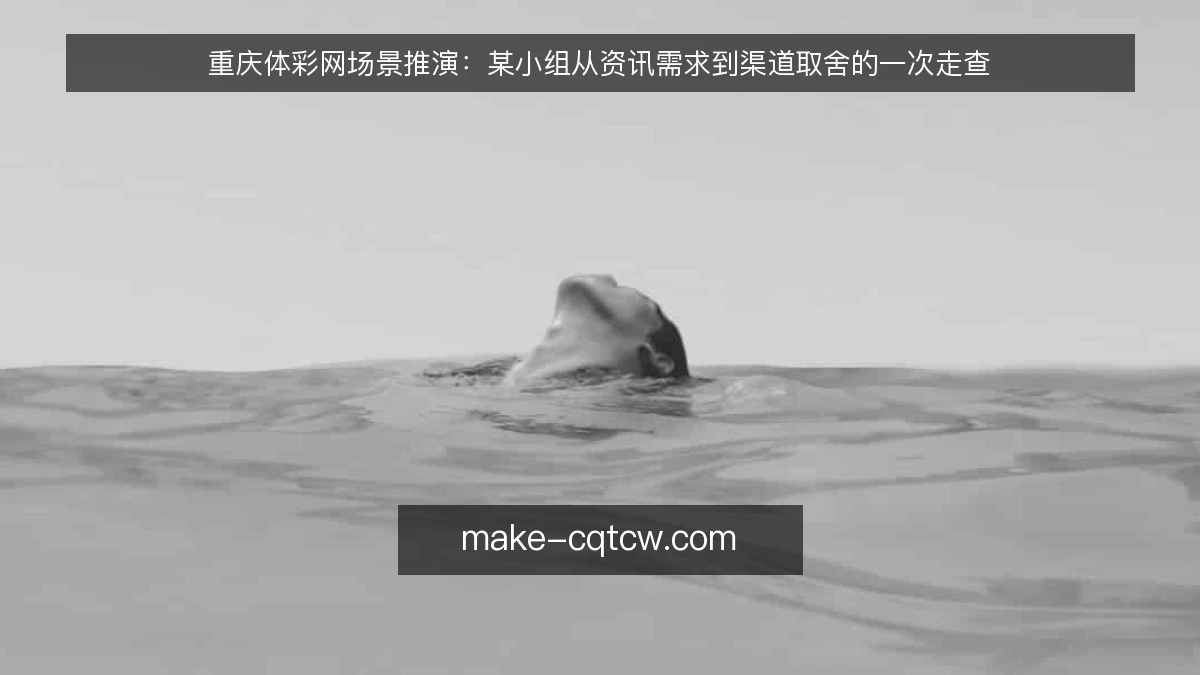 重庆体彩网场景推演:某小组从资讯需求到渠道取舍的一次走查